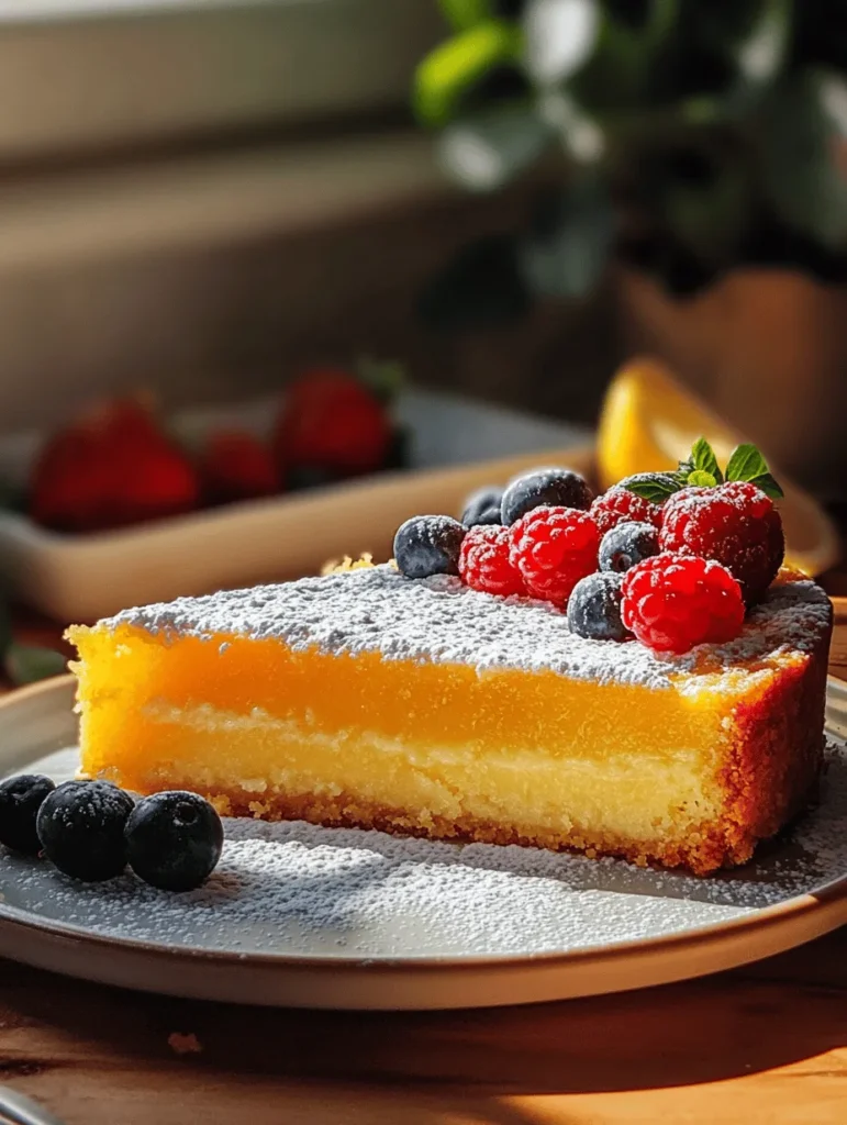 To craft a truly exceptional Fluffy Lemon Custard Cake Delight, understanding the role of each ingredient is vital. Let’s explore the essential components that come together to create this luscious dessert.