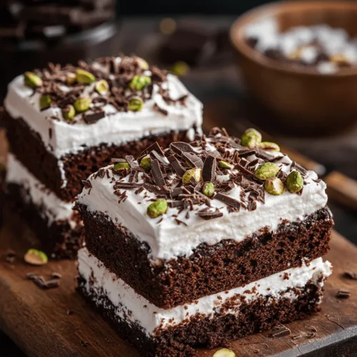 Welcome to the world of Delicious Dubai Delight, a sumptuous chocolate cake that captures the essence of both Middle Eastern culture and modern baking innovation. This cake is not just a dessert; it's an experience that combines rich chocolatey goodness with the unique crunch of pistachios, creating a flavor profile that is as intriguing as it is delicious. The Dubai Delight is perfect for any special occasion, be it a birthday, wedding, or a festive gathering, and its picturesque layers promise to be the centerpiece of your dessert table.