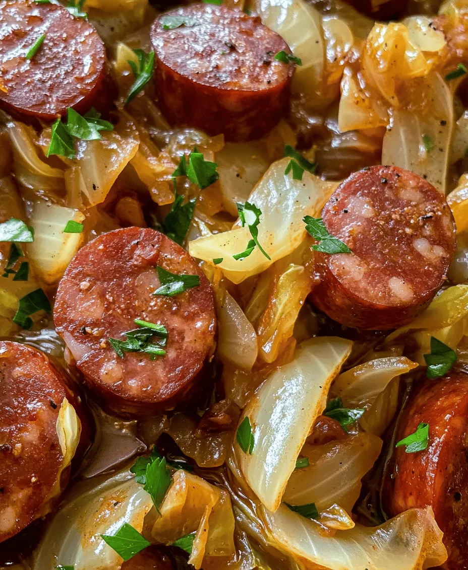 Kielbasa and cabbage skillet is a hearty, comforting dish that beautifully marries the rich flavors of Polish cuisine with the simplicity of a one-pan meal. Traditionally known as 