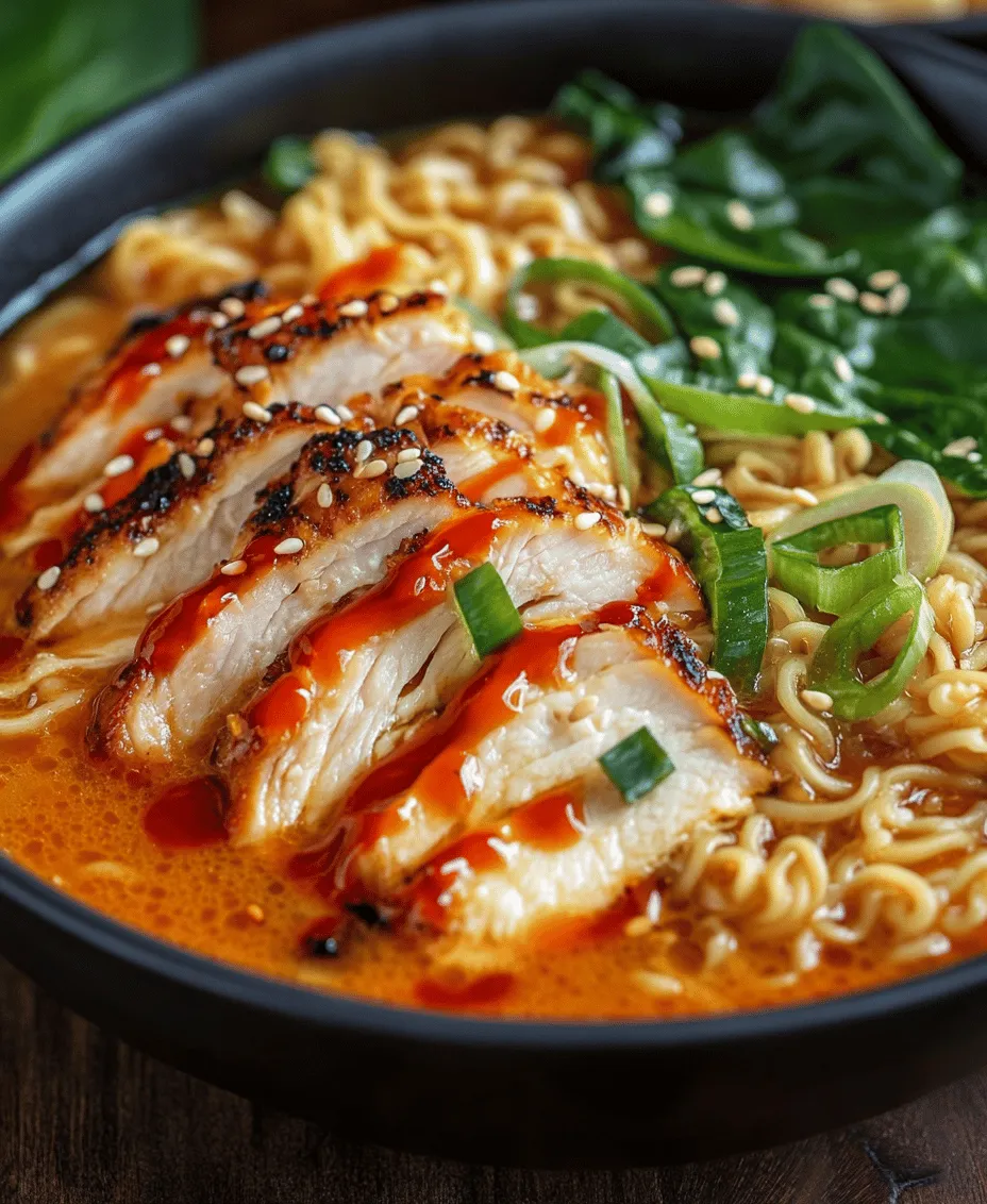 Ramen is more than just a meal; it’s an experience that brings together rich flavors, comforting textures, and the warmth of home-cooked goodness. One dish that stands out in the world of ramen is the Fiery Chicken Ramen with Creamy Garlic Sauce. This dish elevates traditional ramen to a whole new level by incorporating bold flavors that awaken the palate and satisfy the soul. The creamy garlic sauce adds a luxurious touch, making it a perfect option for cozy dinners or impressing guests at a gathering.