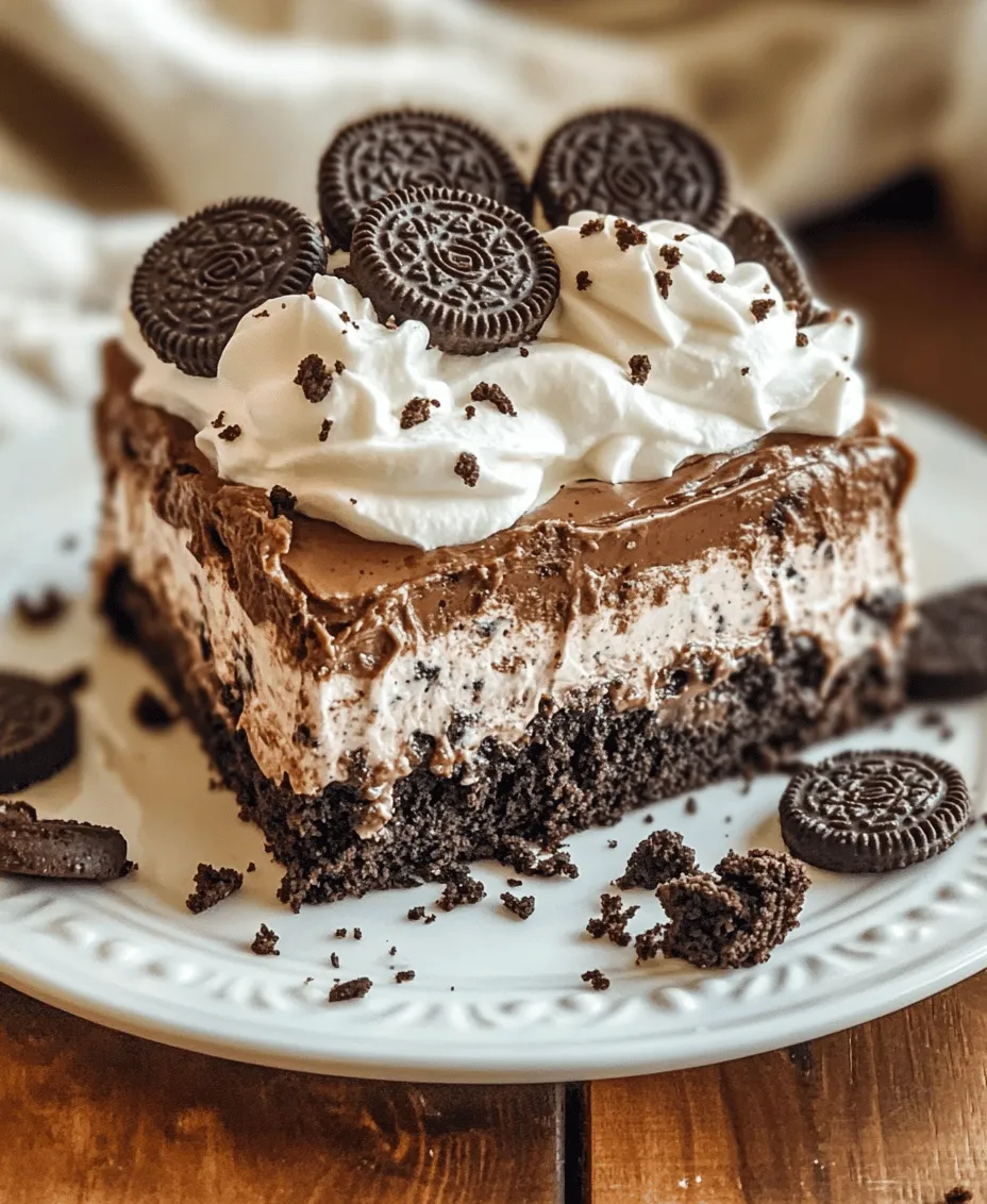 In the realm of desserts, few treats capture the heart quite like chocolate-based delights, especially when infused with the iconic flavor of Oreo cookies. The Oreo Pudding Cake Delight is a stunning dessert that seamlessly blends the rich, chocolaty essence of cake with the creamy sweetness of pudding, creating a multi-layered experience that is sure to tantalize the taste buds. This indulgent treat is not only a feast for the senses but also remarkably simple to prepare, making it a favorite for both novice bakers and seasoned chefs alike.