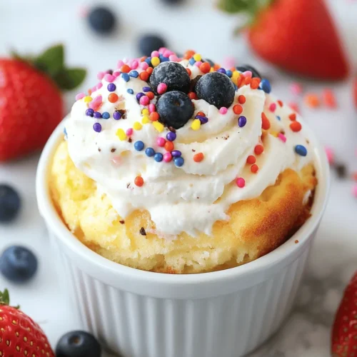 To create the perfect single-serving dessert, it’s essential to understand the role of each ingredient in your recipe. Each component contributes not only to the flavor but also to the texture and overall experience of your sweet treat. Let’s take a closer look at the key ingredients that make up these delightful desserts.