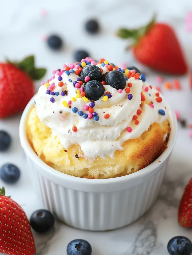 To create the perfect single-serving dessert, it’s essential to understand the role of each ingredient in your recipe. Each component contributes not only to the flavor but also to the texture and overall experience of your sweet treat. Let’s take a closer look at the key ingredients that make up these delightful desserts.