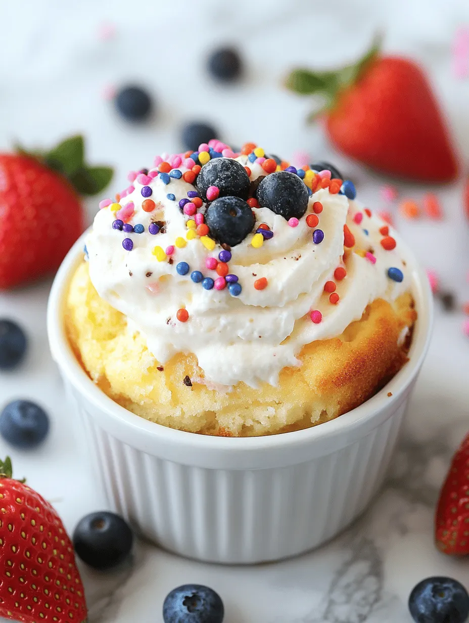 To create the perfect single-serving dessert, it’s essential to understand the role of each ingredient in your recipe. Each component contributes not only to the flavor but also to the texture and overall experience of your sweet treat. Let’s take a closer look at the key ingredients that make up these delightful desserts.