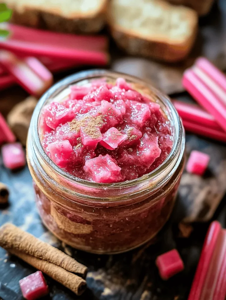 Rhubarb is one of those unique ingredients that often surprises those who encounter it for the first time. With its vibrant pink stalks and tart flavor profile, rhubarb has earned its place in both sweet and savory dishes. This perennial vegetable, often mistaken for fruit, has a delightful tang that can elevate countless recipes, making it a favorite among home cooks and chefs alike. The growing trend of homemade spreads has ignited a passion for creating simple yet delicious recipes right from the comfort of our kitchens. Among these, rhubarb butter stands out as a particularly enchanting option.