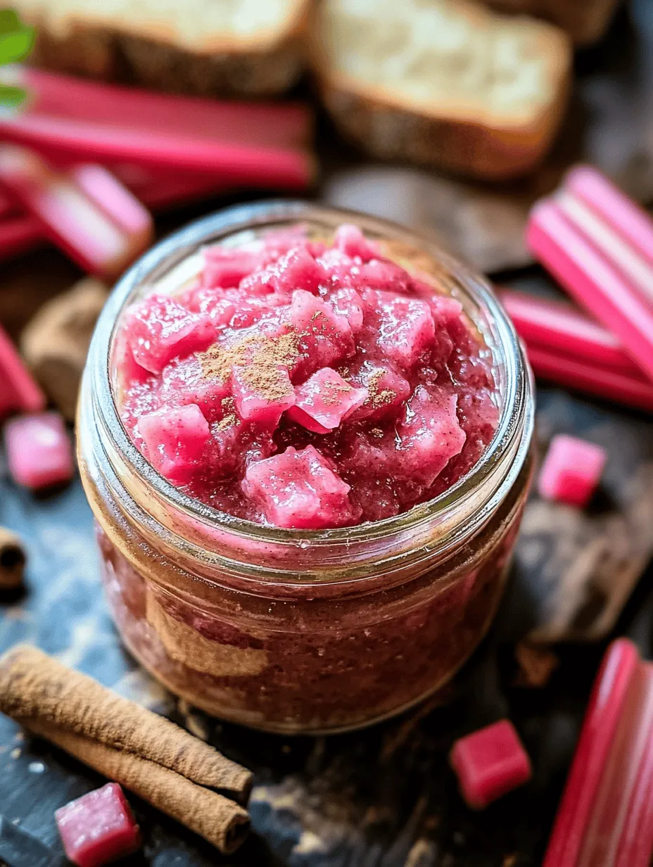 Rhubarb is one of those unique ingredients that often surprises those who encounter it for the first time. With its vibrant pink stalks and tart flavor profile, rhubarb has earned its place in both sweet and savory dishes. This perennial vegetable, often mistaken for fruit, has a delightful tang that can elevate countless recipes, making it a favorite among home cooks and chefs alike. The growing trend of homemade spreads has ignited a passion for creating simple yet delicious recipes right from the comfort of our kitchens. Among these, rhubarb butter stands out as a particularly enchanting option.