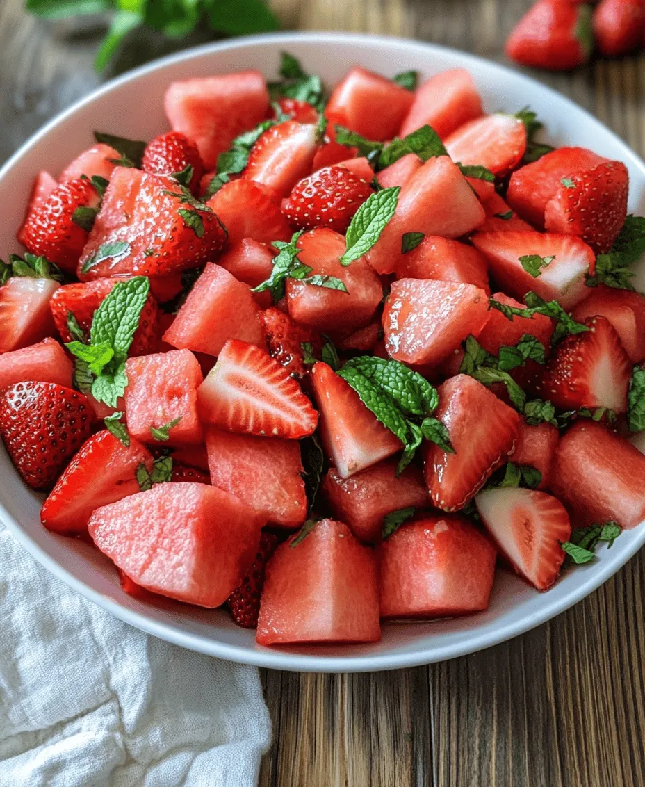 As the sun begins to shine more brightly and the temperatures rise, our cravings often shift towards lighter, more refreshing meals. Summer salads not only provide a wonderful way to enjoy seasonal produce but also offer a burst of flavor and nutrition that can elevate any meal. Among the myriad of summer salad options, the Strawberry Watermelon Salad with Honey stands out as a delightful combination of sweetness, freshness, and health benefits.