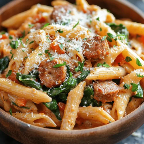 The backbone of any recipe lies in its ingredients. In this section, we will delve into the components that make creamy Cajun sausage pasta a standout dish.