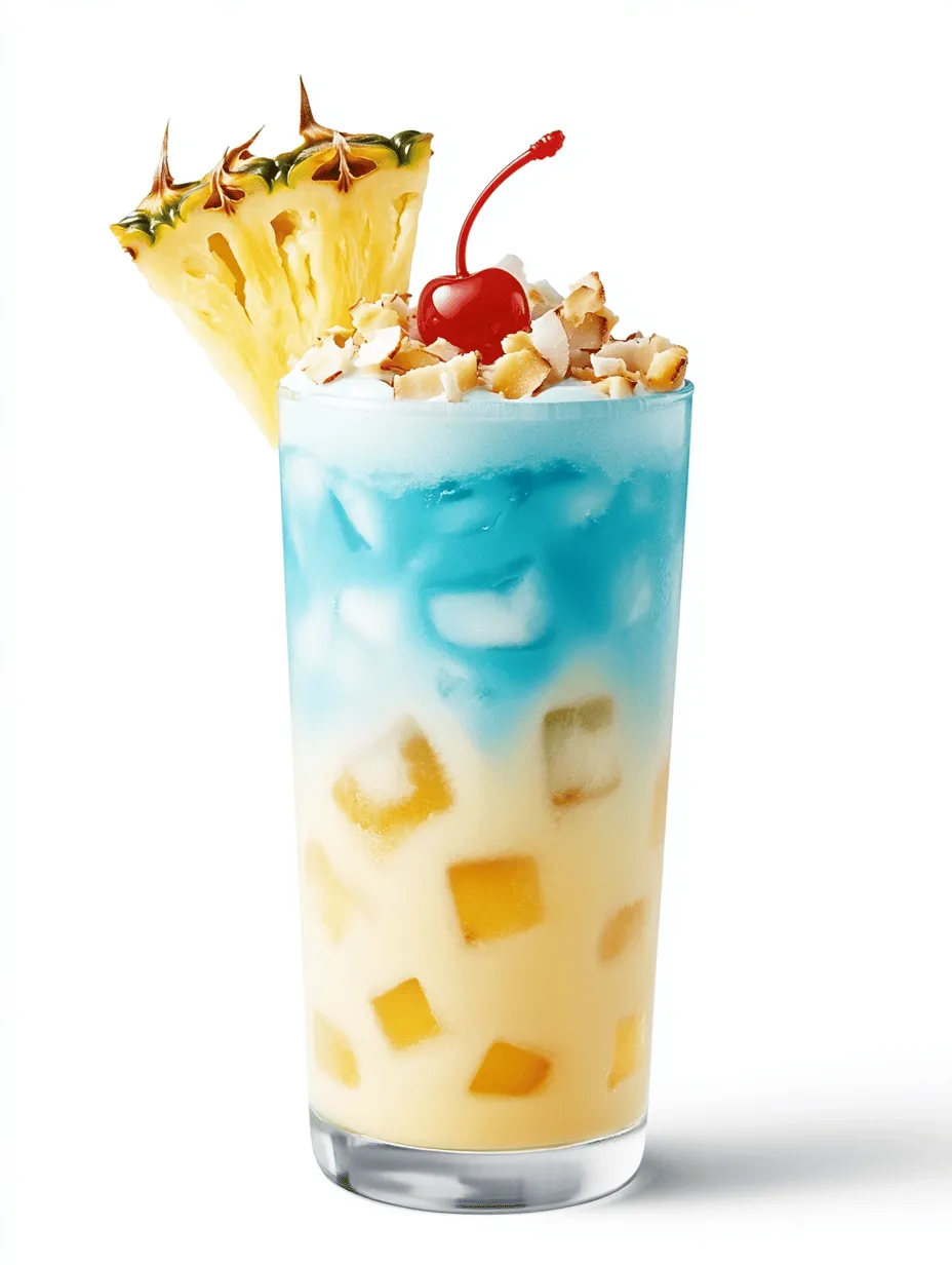 Imagine sipping a drink that transports you to a sun-kissed beach, with waves gently lapping at your feet and the scent of tropical flowers wafting through the air. The Blue Hawaii Mocktail is just that—a delightful, vibrant beverage that encapsulates the essence of a summer paradise. With its stunning azure color and refreshing taste, this mocktail is perfect for summer gatherings, family celebrations, or any festive occasion where you want to bring a splash of joy to your guests.