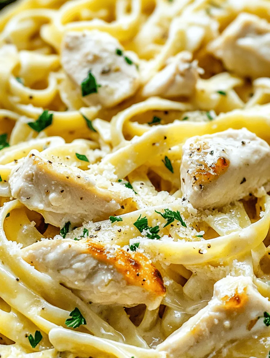 When it comes to comfort food, few dishes can compete with a creamy pasta. Enter Creamy Garlic Parmesan Chicken Pasta, a delectable combination of tender chicken, rich sauce, and perfectly cooked fettuccine that leaves you craving more. This recipe stands out not just for its flavor but also for its simplicity and the ease with which it can be prepared, making it a favorite among home cooks and busy individuals alike.