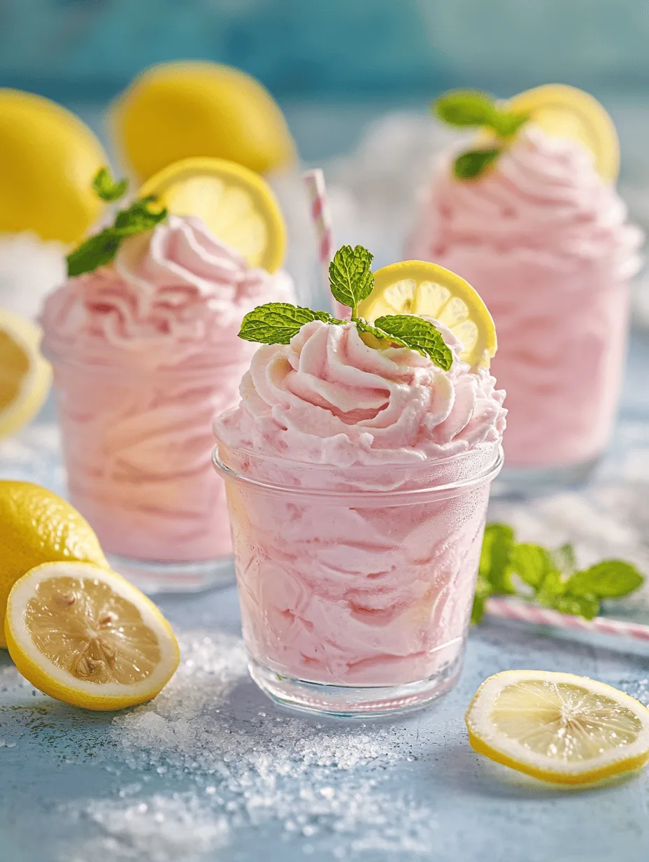 As the temperature rises and the sun shines brightly, nothing quite beats a refreshing drink that embodies the essence of summer. One such delightful concoction is Whipped Pink Lemonade. This vibrant beverage not only quenches your thirst but also adds a splash of color to any gathering, making it the perfect choice for parties, picnics, and special occasions.