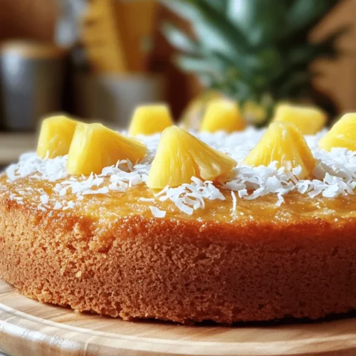 When it comes to desserts that evoke a sense of paradise, few can compete with the vibrancy and deliciousness of Pineapple Paradise Delight. This inviting dessert, infused with the tropical flavors of pineapple and coconut, delivers a refreshing taste experience that transports you straight to a sun-kissed beach. With its moist, tender texture and rich, creamy undertones, this cake is the perfect way to celebrate any occasion, from summer barbecues to casual dinner parties.