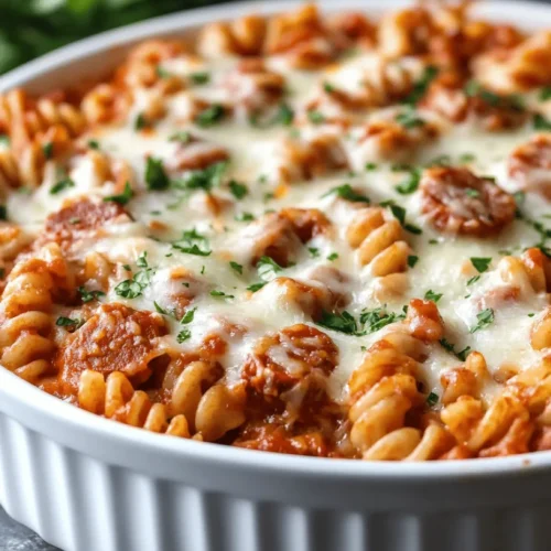 In the world of comfort food, few dishes can rival the heartwarming and satisfying nature of pasta bakes. Among these delightful recipes, Kielbasa Pasta Bake stands out as a scrumptious option that is sure to please both family and friends alike. This dish combines the savory goodness of kielbasa sausage with the satisfying texture of pasta, creating a meal that is not only filling but also packed with flavor. Whether you're preparing a weeknight dinner for your family or hosting a gathering with friends, this versatile recipe can adapt to any occasion, offering a taste of home-cooked goodness that everyone will enjoy.