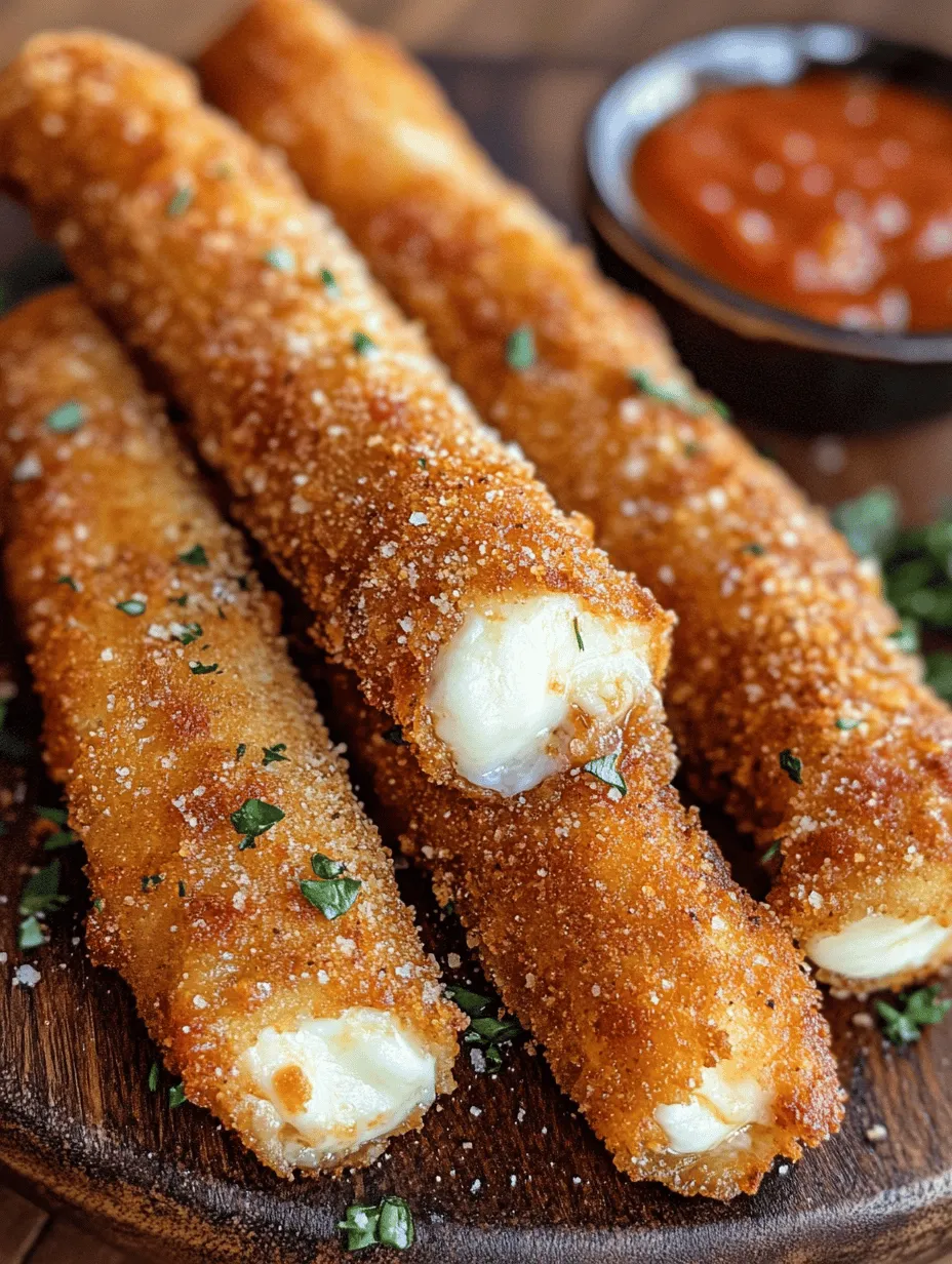 The appeal of bacon-wrapped mozzarella sticks lies not just in their taste but also in their versatility. They serve as a great appetizer at gatherings, a fun addition to game-day spreads, or even as a late-night snack. The crispy exterior, achieved through a perfect breading technique, encases the melting, stretchy mozzarella, creating a textural contrast that is simply irresistible. Each bite delivers a burst of flavor, with the savory notes of bacon enhancing the mild creaminess of the cheese.
