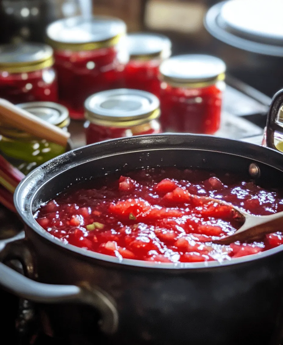 Homemade jams and preserves have seen a resurgence in popularity, as more people turn to the kitchen for both creativity and sustainability. There’s something intrinsically rewarding about taking fresh, seasonal produce and transforming it into something delicious that can be enjoyed long after the harvest. Among the plethora of fruit combinations available, strawberry rhubarb jam stands out as a perennial favorite, celebrated for its unique balance of sweetness and tartness.