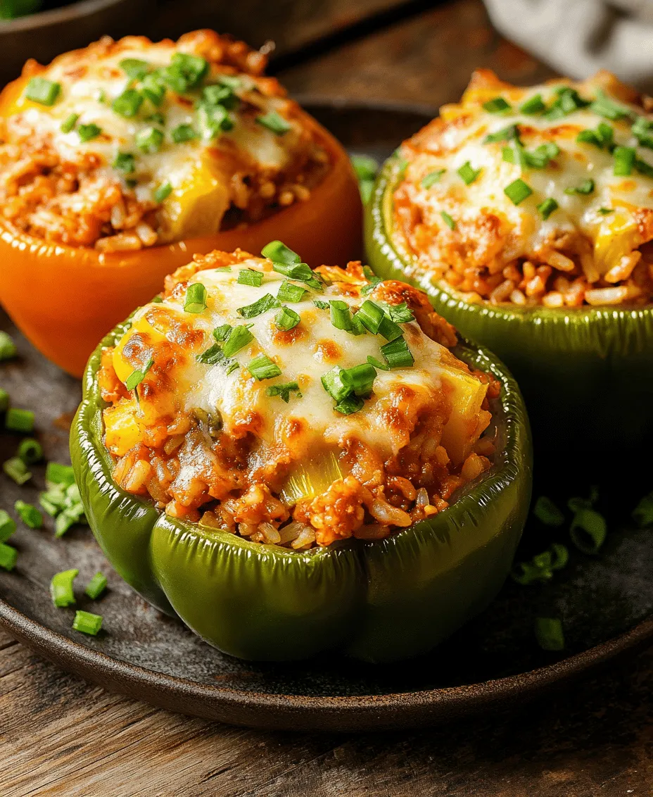 If you're looking for a vibrant and satisfying dish that combines sweetness, savory flavors, and a touch of umami, look no further than Teriyaki Pineapple Chicken Stuffed Peppers. This dish showcases an enticing blend of colorful bell peppers filled with a delicious mixture of lean ground chicken, juicy pineapple, and rich teriyaki sauce. The result is a meal that is not only visually appealing but also packed with nutrition and flavor.