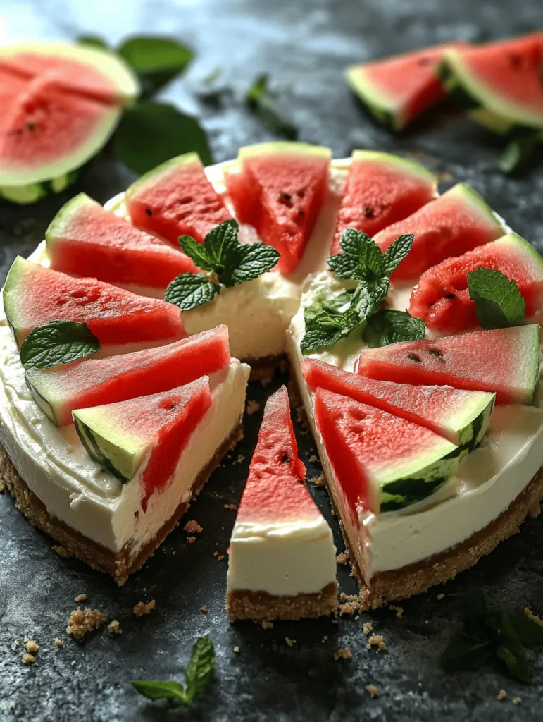 As the sun begins to shine brighter and the days stretch longer, our cravings for refreshing desserts become paramount. Enter the watermelon cheesecake—a delightful fusion of creamy cheesecake and juicy watermelon that encapsulates the essence of summer in every bite. This unique dessert not only tantalizes your taste buds but also serves as a stunning centerpiece for any gathering or celebration. Imagine slicing into a cake that seamlessly marries the rich, velvety texture of traditional cheesecake with the lightness and sweetness of fresh watermelon. It's a dessert that promises to be a showstopper, bringing joy to both your palate and your guests.