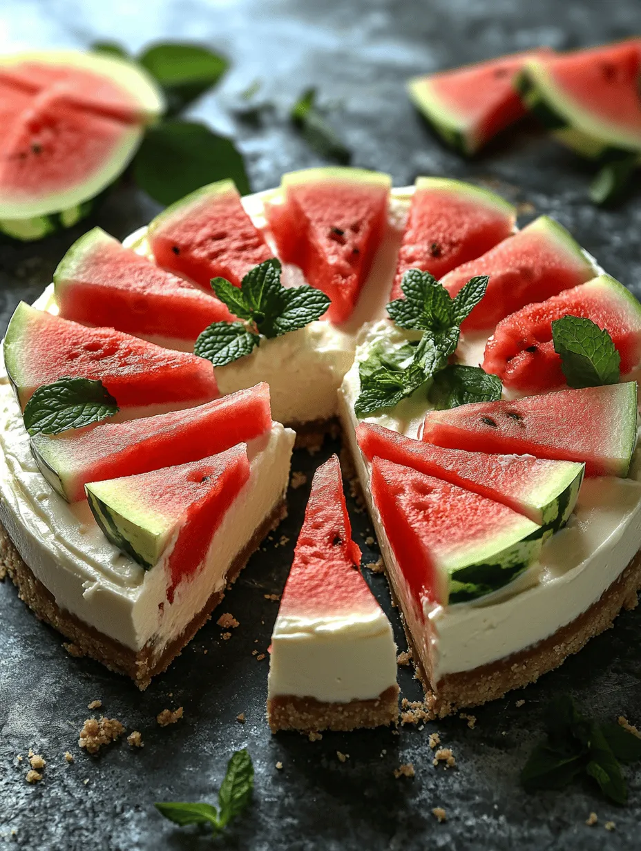 As the sun begins to shine brighter and the days stretch longer, our cravings for refreshing desserts become paramount. Enter the watermelon cheesecake—a delightful fusion of creamy cheesecake and juicy watermelon that encapsulates the essence of summer in every bite. This unique dessert not only tantalizes your taste buds but also serves as a stunning centerpiece for any gathering or celebration. Imagine slicing into a cake that seamlessly marries the rich, velvety texture of traditional cheesecake with the lightness and sweetness of fresh watermelon. It's a dessert that promises to be a showstopper, bringing joy to both your palate and your guests.