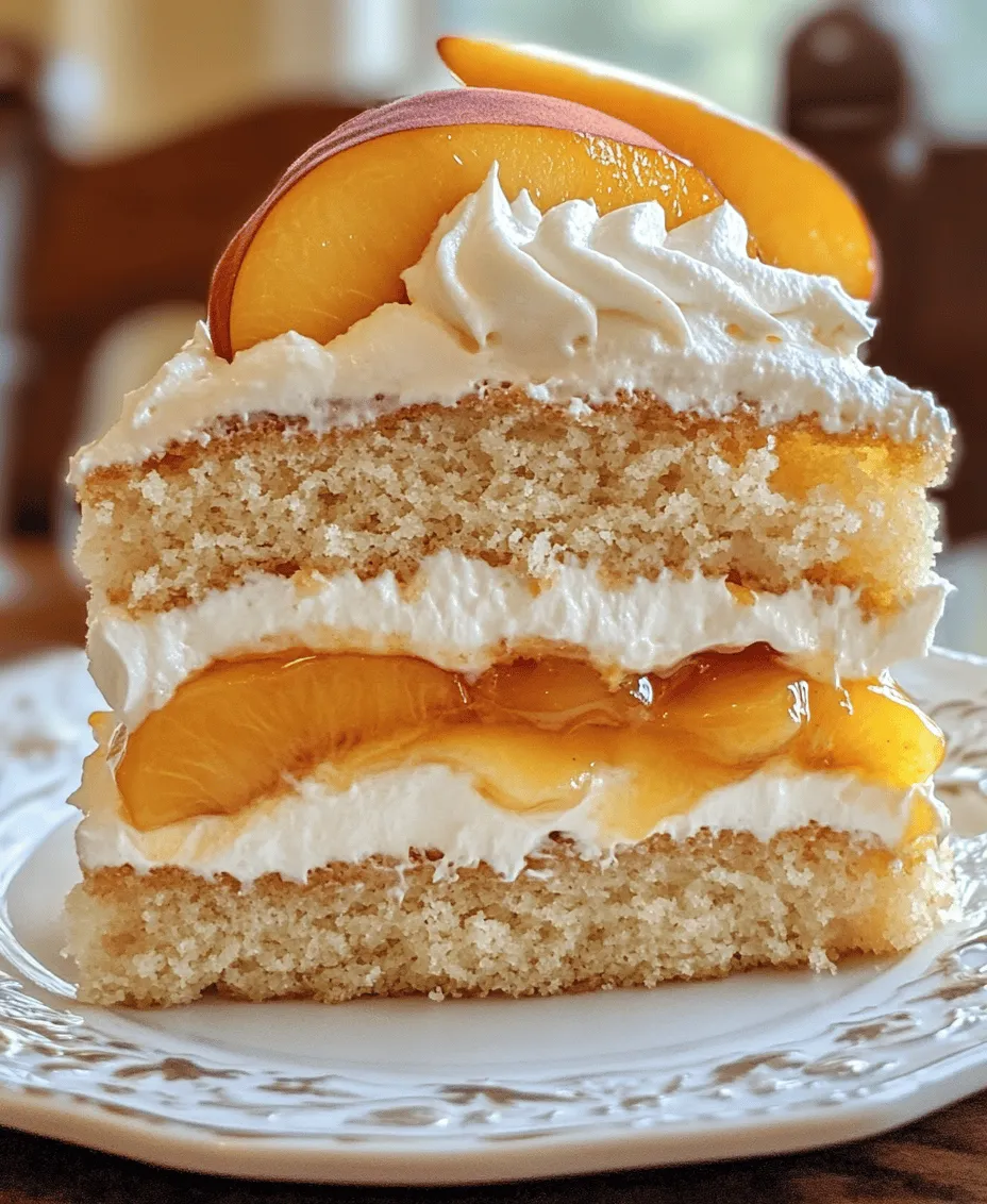 In the world of baking, few things can rival the warmth and comfort of a homemade cake. The aroma that fills your kitchen, the anticipation that builds as it bakes, and the joy of sharing a slice with loved ones are all part of the magic. Cakes are more than just desserts; they are a celebration of flavors, memories, and often, a centerpiece for special occasions. Today, we are introducing a show-stopping dessert that will elevate your baking game: the Brown Sugar Layer Cake with Peach Filling.