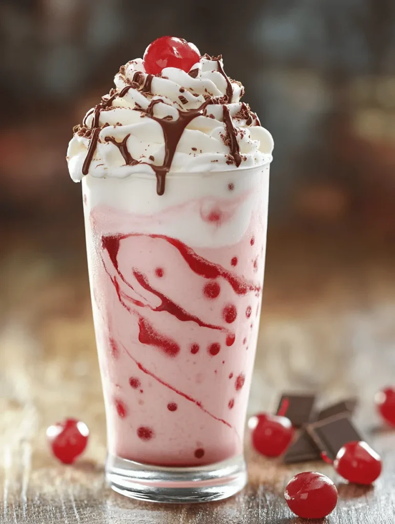 Milkshakes have long been a beloved treat, evoking nostalgia and joy with every creamy sip. This classic beverage, often enjoyed on hot summer days or as a special dessert, has a universal appeal that transcends age groups and occasions. Among the myriad of flavors and combinations available, the Chocolate Cherry Milkshake stands out as a delightful fusion of rich chocolate and tart cherry, providing a refreshing twist on a familiar favorite.