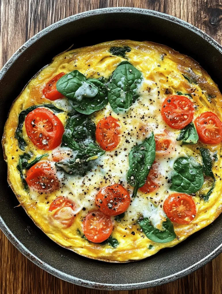 Frittatas are one of the most flexible and nutritious meals you can whip up, making them perfect for any time of the day. Whether you're in a rush on a busy morning, hosting friends for a delightful brunch gathering, or looking for a light dinner option, a frittata can be your go-to dish. The Frittata Frenzy takes this classic meal to new heights, bursting with vibrant colors and flavors that make it not just a feast for the taste buds but also a visual delight.