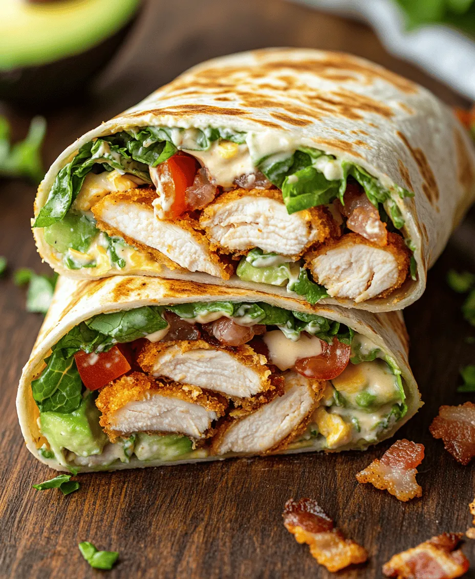 To make the Crispy Chicken Bacon Ranch Wrap truly exceptional, it's essential to understand the key components that contribute to its flavor and texture. Each ingredient plays a vital role, ensuring that every bite is packed with satisfaction.