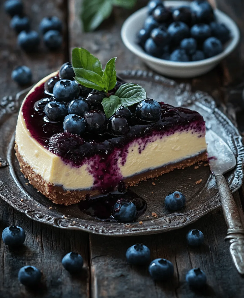 Cheesecake has long carved out a special place in the hearts of dessert lovers around the globe. Its rich, creamy texture paired with a buttery crust makes it an irresistible indulgence, whether served at a family gathering, a holiday feast, or simply enjoyed at home after a long day. The versatility of cheesecake allows it to be adapted into countless variations, but one that particularly stands out is the blueberry cheesecake. This delightful version not only pleases the palate but also adds a burst of vibrant color and flavor that elevates the classic dessert to new heights.