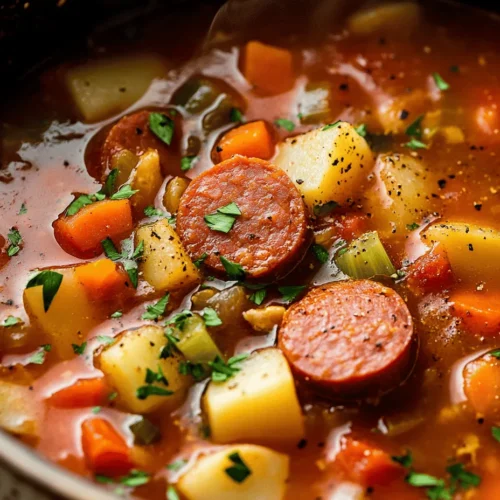 When the chill of winter sets in or you simply crave a bowl of something comforting, few dishes can compare to a steaming bowl of Kielbasa Sausage Soup. This hearty recipe combines the robust flavors of Kielbasa sausage with a colorful medley of vegetables, creating a dish that is not only satisfying but also richly nourishing. Whether you're planning a family dinner or looking to impress friends with your culinary skills, this soup is a delightful option that brings warmth and joy with every spoonful.