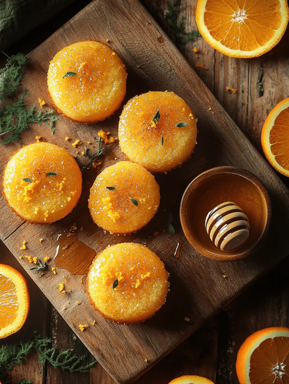 There's something undeniably refreshing about citrus-based desserts, particularly when they meld the zesty brightness of oranges with the warmth of spices and the natural sweetness of honey. Among the myriad of ways to incorporate these flavors, the Delightful Orange Ginger Honey Cakes stand out as a perfect example of how a few well-chosen ingredients can create a sweet treat that is both comforting and invigorating. This recipe celebrates the vibrant essence of oranges and ginger, offering a delightful balance of flavors that makes it an ideal dessert for any occasion.