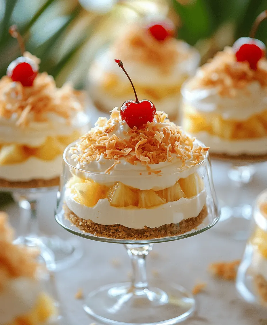 To create the perfect Pina Colada Cheesecake Mousse, it's essential to understand the roles of each ingredient. This dessert relies on a harmonious blend of flavors and textures, and selecting high-quality components will elevate your mousse to new heights. Here’s a breakdown of the essential ingredients that contribute to this tropical delight: