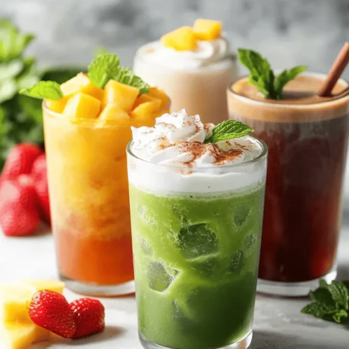 Understanding the advantages of making drinks at home is essential for appreciating these recipes. One of the primary benefits is the control you gain over the ingredients. When you prepare beverages yourself, you can ensure that they are fresh and healthy. You have the freedom to avoid preservatives, artificial colors, and excessive sugars commonly found in store-bought drinks. This not only enhances the flavor but also contributes to your overall health.