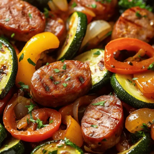 When it comes to easy and hearty meals, skillet dishes reign supreme. They offer the convenience of one-pan cooking, making cleanup a breeze while delivering mouthwatering flavor. Among the myriad of skillet recipes, the Summer Sausage Skillet Delight stands out as a quintessential dish for the warmer months, perfectly suited for summer gatherings and weeknight dinners alike.