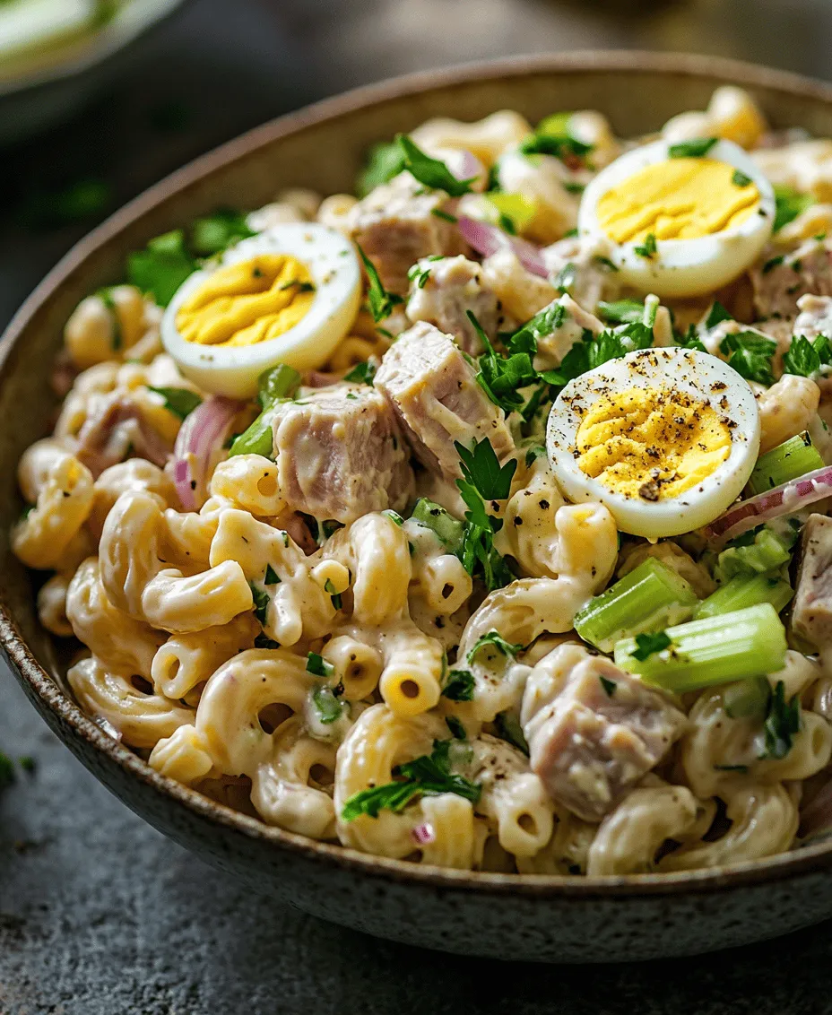 To create a truly exceptional Tuna Macaroni Salad, it’s essential to understand the role each ingredient plays in the final dish. Here’s a closer look at the main components that make this salad a crowd-pleaser.