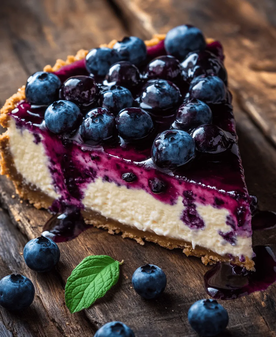 Indulging in a slice of Blueberry Cheesecake Delight is a culinary experience that combines rich flavors with a refreshing burst of fruit. This dessert not only satisfies sweet cravings but also showcases the delightful combination of creamy cheesecake and tart blueberries, making it a perfect treat for any occasion. From celebratory gatherings to cozy family dinners, this cheesecake is sure to impress.