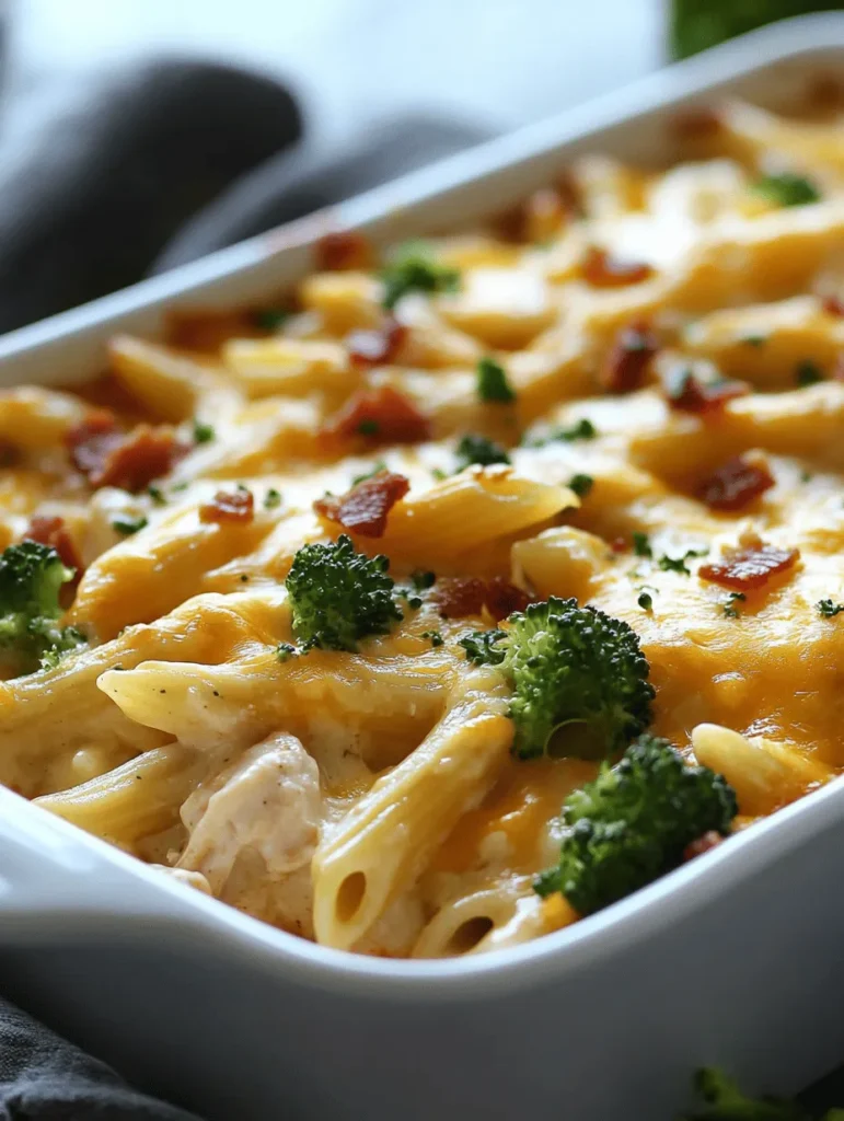 If you’re in search of a meal that combines comfort, flavor, and ease of preparation, look no further than the Hearty Cheesy Chicken Bacon Ranch Casserole Delight. This dish is a true crowd-pleaser, perfect for family dinners, potlucks, or any gathering where good food is a must. The appeal of casseroles lies in their ability to blend various flavors and textures into one cohesive dish, making them a staple in many households.