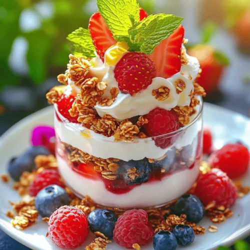 The foundation of the Sweet Summer Delights lies in its fresh and wholesome ingredients. Each component plays a crucial role in creating a balanced flavor profile and texture, enhancing the overall experience of this dessert.