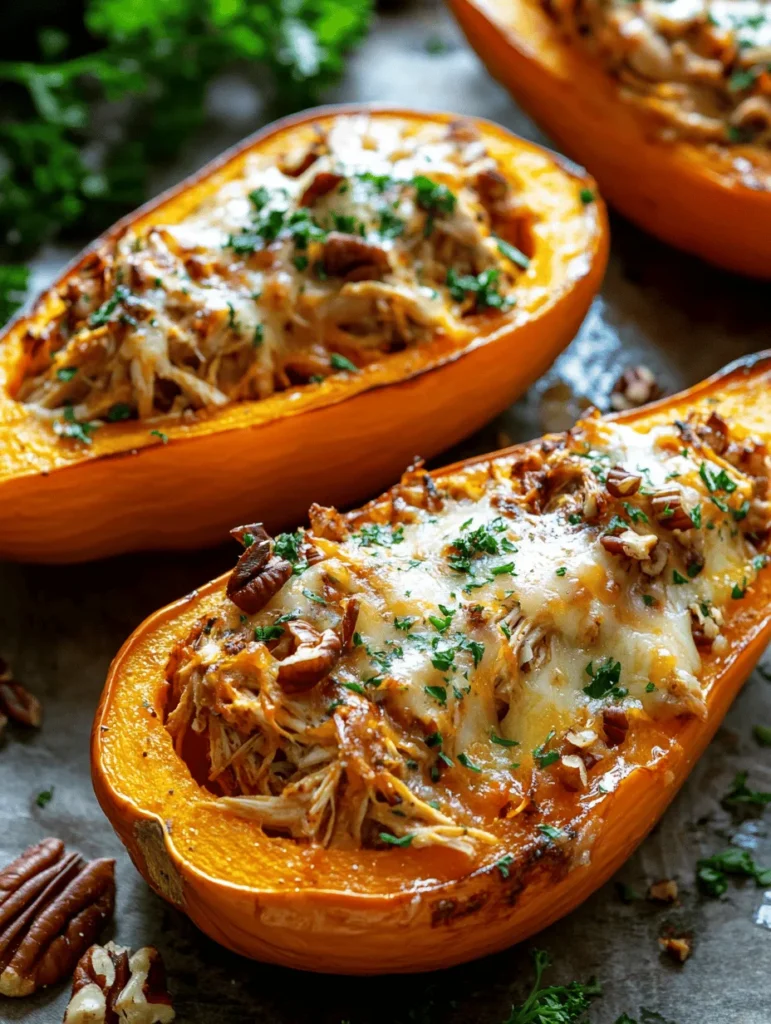 As the seasons change and the air turns crisp, there's nothing quite as comforting as a warm, hearty meal that brings family and friends together. One dish that perfectly embodies this spirit is Honey Roasted Butternut Squash Stuffed with Chicken. This delightful recipe not only pleases the palate with its harmonious balance of sweet, savory, and nutty flavors but also nourishes the body with wholesome ingredients. Imagine tender butternut squash, naturally sweetened with honey, enveloping a savory filling of juicy shredded chicken—it's a meal that captures the essence of autumn in every bite.