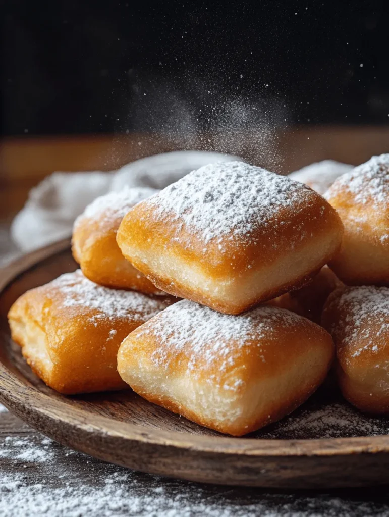 Welcome to the delightful world of beignets, a treat that transcends mere dessert status to offer a unique blend of history, culture, and mouthwatering flavor. These pillowy, deep-fried delights have become synonymous with indulgence, evoking a sense of nostalgia and comfort that makes them irresistible to anyone with a sweet tooth. This recipe, "Beignets Bliss: A Glazed Adventure," invites you on a culinary journey that promises to deliver fluffy, sugar-dusted treasures right from your kitchen to your table.