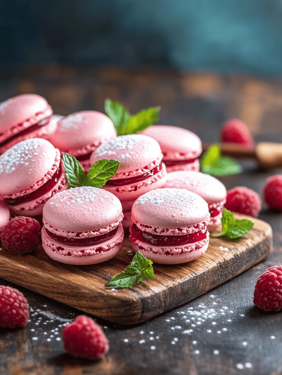 Raspberry macarons are not just a treat; they are an experience. Delicate, colorful, and bursting with flavor, these French pastries have won hearts worldwide. With their crisp outer shell and soft, chewy center, raspberry macarons embody the essence of fine French patisserie. Each bite is a delightful combination of sweetness and tartness, making them a perfect accompaniment to afternoon tea or a luxurious dessert option at any gathering.