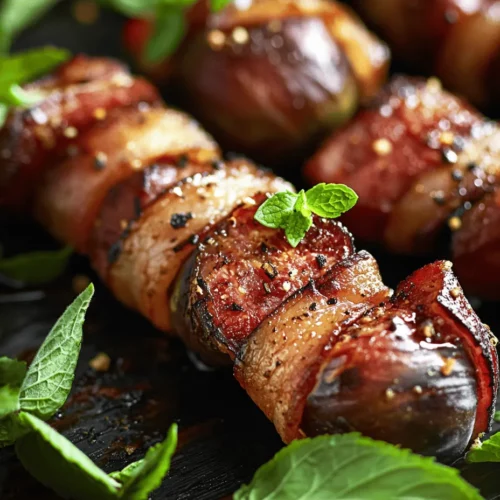 If you’re looking to impress guests at your next gathering or simply elevate your snack game, then look no further than deliciously grilled figs with bacon and maple syrup. This dish blends the sweet, luscious flavor of fresh figs with the salty, savory goodness of crisp bacon, all drizzled with rich and aromatic maple syrup. The result is a harmonious combination of flavors that is sure to tantalize your taste buds and leave you craving more.