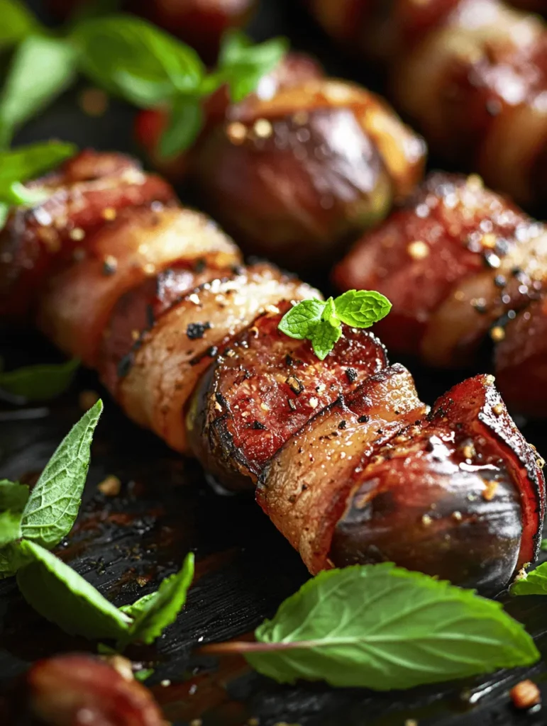If you’re looking to impress guests at your next gathering or simply elevate your snack game, then look no further than deliciously grilled figs with bacon and maple syrup. This dish blends the sweet, luscious flavor of fresh figs with the salty, savory goodness of crisp bacon, all drizzled with rich and aromatic maple syrup. The result is a harmonious combination of flavors that is sure to tantalize your taste buds and leave you craving more.
