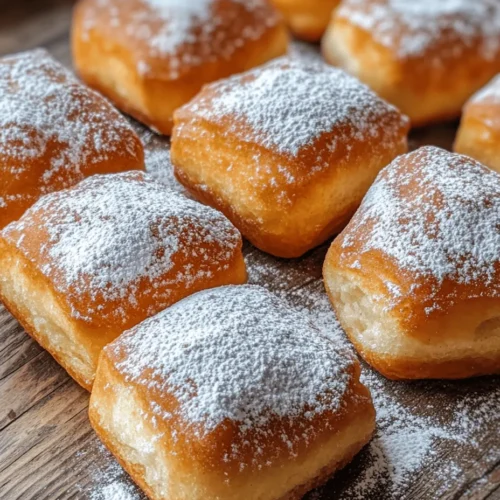 If you’ve ever wandered the streets of New Orleans, the sweet aroma of freshly fried pastries wafting through the air would have undoubtedly drawn you in. Among these delectable treats are beignets, the iconic French doughnuts that have won the hearts of many with their soft, fluffy texture and delightful sweetness. Beignets are more than just delicious pastries; they carry a rich cultural significance, reflecting the fusion of French and Creole culinary traditions. They are a staple of New Orleans cuisine, often enjoyed with a cup of coffee and powdered sugar dusting—a quintessential experience that evokes the charm and vibrancy of the city.