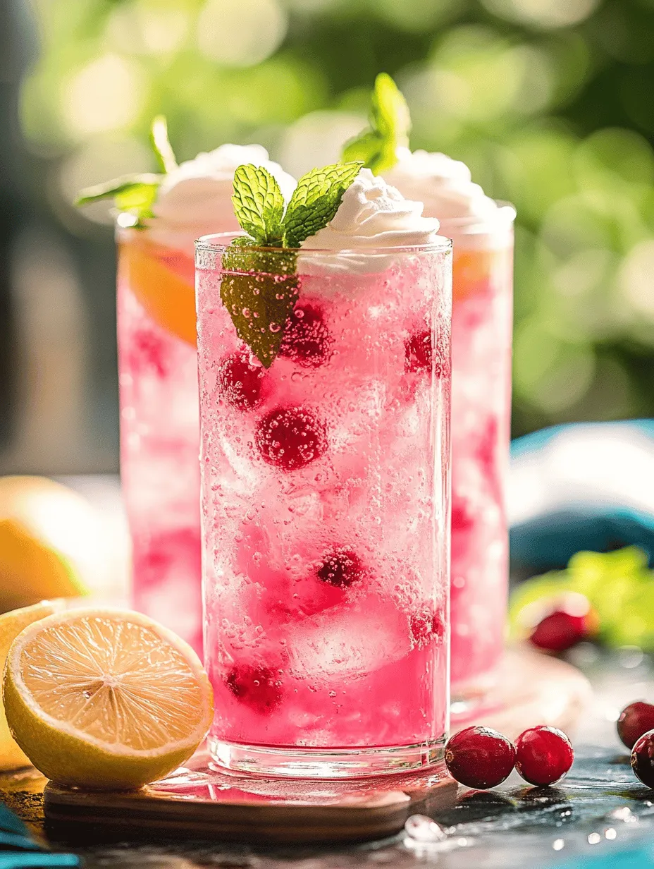 As the sun shines brightly and temperatures rise, nothing quenches your thirst quite like a refreshing beverage. Enter Whipped Pink Lemonade, an irresistibly delightful drink that perfectly balances tart and sweet flavors. This vibrant concoction is not only visually stunning, but it also provides a burst of refreshing taste that will leave you feeling rejuvenated. Whipped Pink Lemonade combines the zesty brightness of freshly squeezed lemons with the sweetness of sugar and the fruity undertones of cranberry juice, creating a drink that is perfect for any occasion.