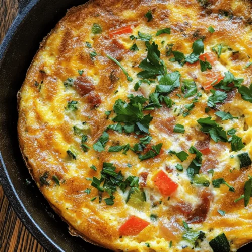 The frittata stands out as one of the most versatile dishes in culinary traditions around the world. Whether enjoyed for breakfast, brunch, or a light dinner, this Italian classic offers an inviting canvas for a multitude of ingredients. Its ability to adapt to different flavors and dietary requirements makes it a staple in many kitchens. From vegetarian options bursting with seasonal vegetables to heartier versions featuring meats and cheeses, the frittata is a dish that caters to everyone's tastes.