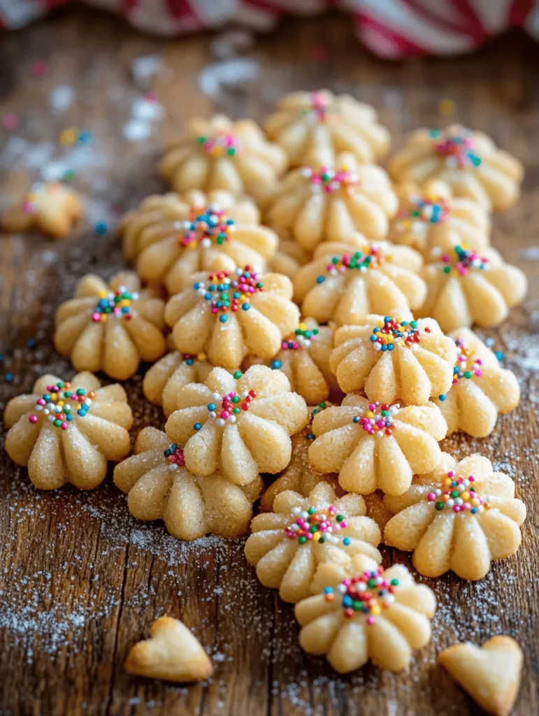 Spritz cookies boast a rich history that dates back to the early 19th century in Germany. The name "spritz" comes from the German word "spritzen," which means "to squirt" or "to spray"—a nod to the method of shaping these cookies using a cookie press. Traditionally, spritz cookies were made during festive seasons, especially during Christmas, when families would come together to bake and create beautiful cookie assortments.