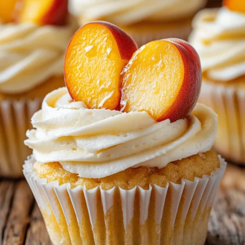 Cupcakes have long been a beloved dessert option, captivating taste buds with their delightful flavors and charming presentation. Whether it's a birthday celebration, a casual afternoon treat, or simply a moment of indulgence after dinner, cupcakes offer versatility that caters to any occasion. Among the myriad of cupcake flavors out there, the Honey Peach Cream Cheese Cupcakes stand out with their unique blend of sweet, fruity, and creamy elements. This recipe invites you to embark on a culinary adventure, combining the luscious taste of ripe peaches with the rich tanginess of cream cheese, all enveloped in a tender, moist cupcake.
