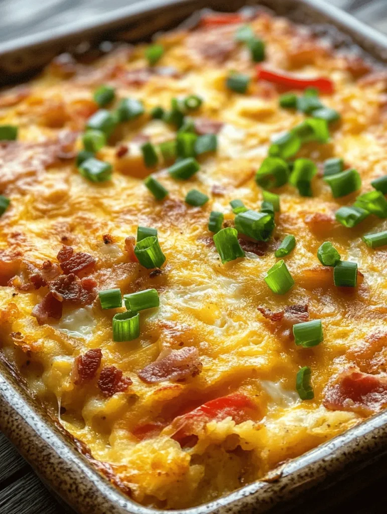 In the realm of breakfast dishes, few can rival the comforting embrace of a hashbrown breakfast casserole. This delectable recipe combines the hearty flavors of crispy hashbrowns, savory meats, and creamy cheese, making it a beloved choice for family gatherings, brunches, or simply a cozy morning at home. The beauty of a hashbrown breakfast casserole lies not only in its taste but also in its versatility and ease of preparation. Whether you are feeding a crowd or just looking to whip up a satisfying meal, this dish is sure to please.