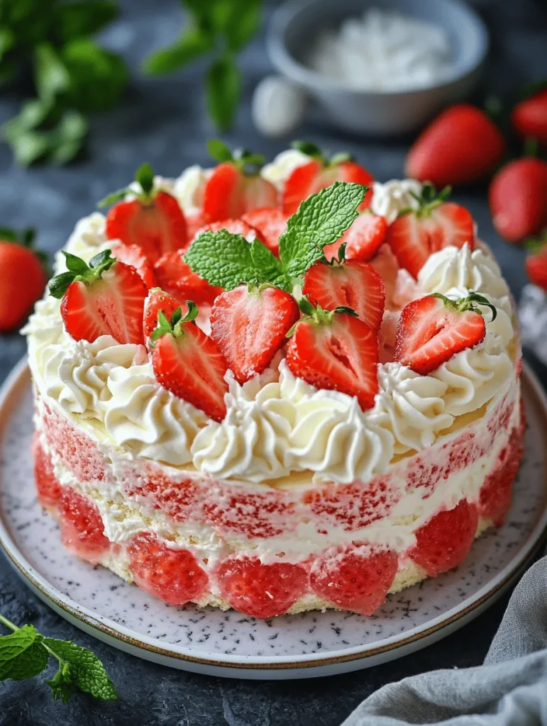 Summer gatherings, birthday parties, and family celebrations call for desserts that not only taste fantastic but also look stunning. The Strawberry Poke Cake Delight is a delightful addition to any occasion, combining vibrant colors with mouthwatering flavors that appeal to both the eyes and the palate. This dessert is more than just a cake; it is a canvas of flavor that invites creativity, making it a perfect treat for bakers of all skill levels. With its easy preparation and bright presentation, this poke cake is sure to impress guests and become a staple at your summer picnics and festive gatherings.
