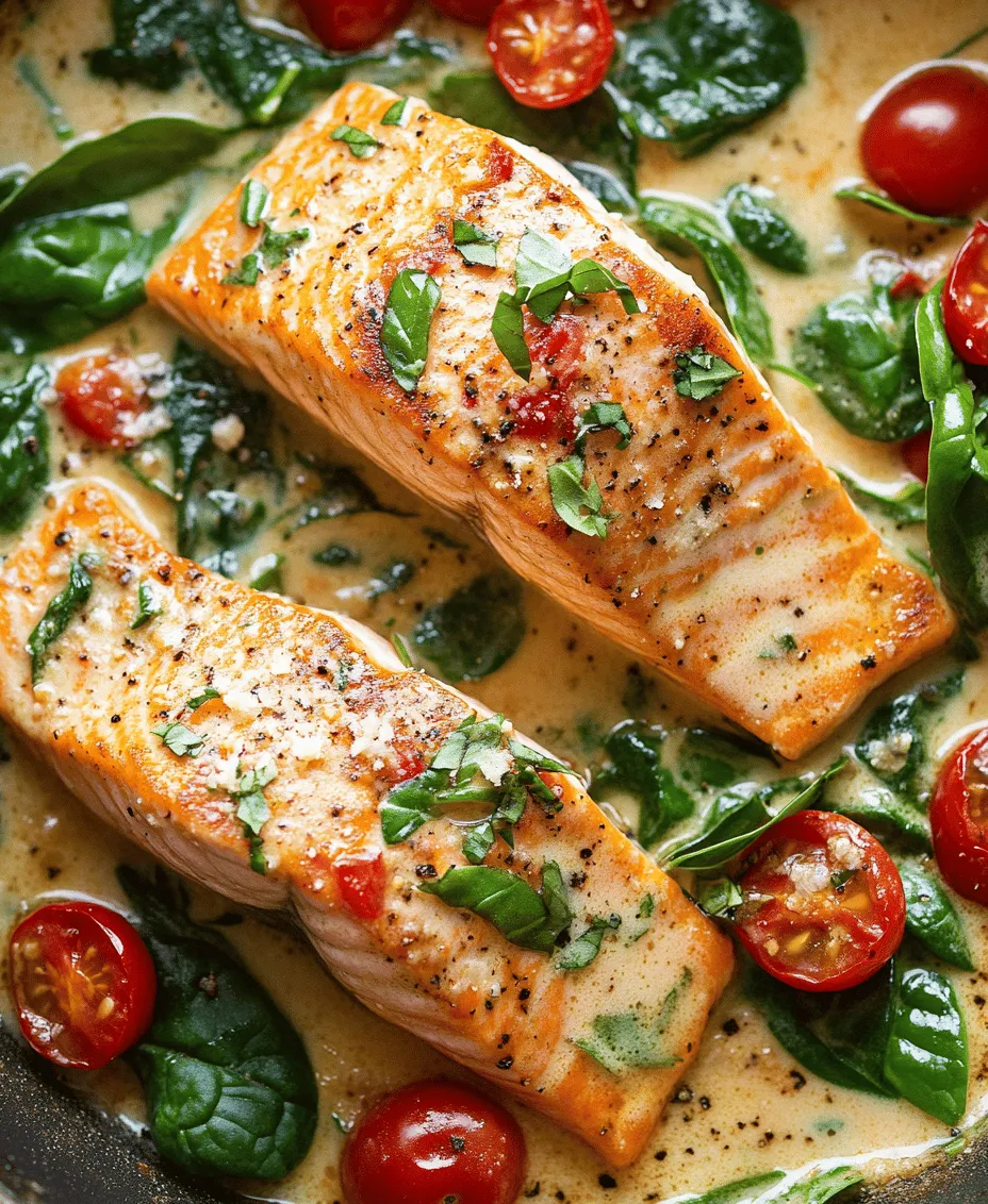 Exploring the flavors of Tuscany can be a delightful experience, especially when it comes to creating a dish that captures the essence of this beautiful Italian region. Enter Tuscan Garlic Salmon with Spinach and Tomato—a vibrant recipe that harmoniously combines rich, savory salmon with the aromatic allure of garlic, paired with the freshness of spinach and cherry tomatoes. This dish is more than just a meal; it’s a celebration of Mediterranean ingredients and culinary traditions that not only satisfy the palate but also nourish the body.