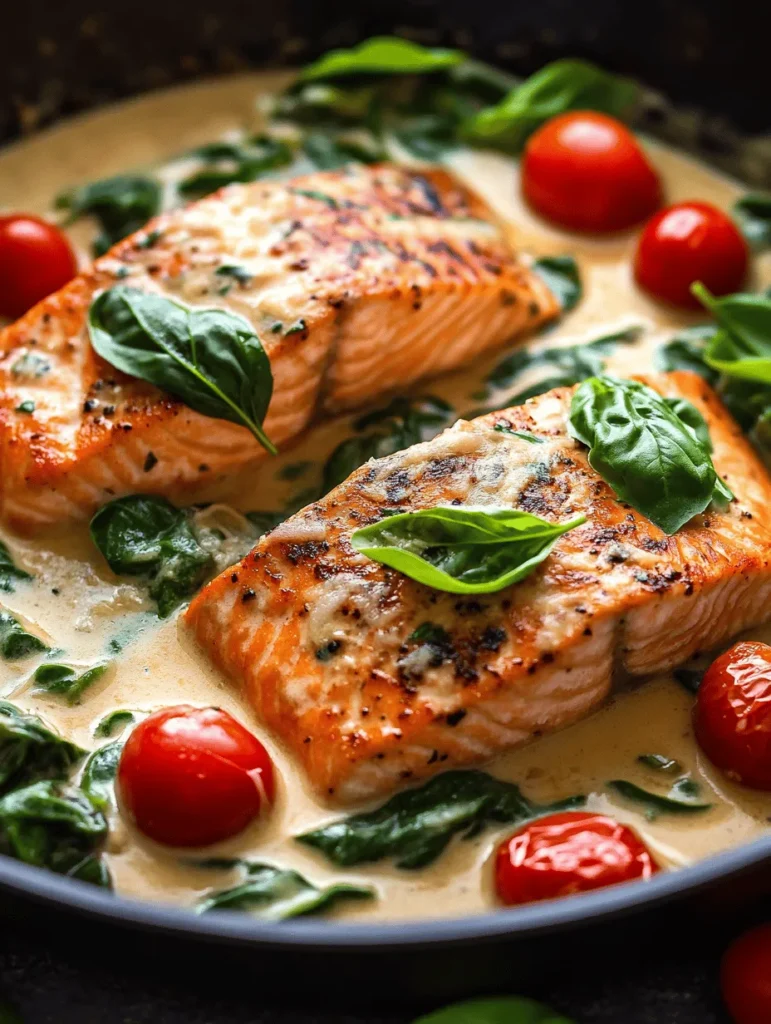 Exploring the flavors of Tuscany can be a delightful experience, especially when it comes to creating a dish that captures the essence of this beautiful Italian region. Enter Tuscan Garlic Salmon with Spinach and Tomato—a vibrant recipe that harmoniously combines rich, savory salmon with the aromatic allure of garlic, paired with the freshness of spinach and cherry tomatoes. This dish is more than just a meal; it’s a celebration of Mediterranean ingredients and culinary traditions that not only satisfy the palate but also nourish the body.